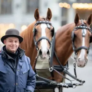 einer unserer tollen Kutscher